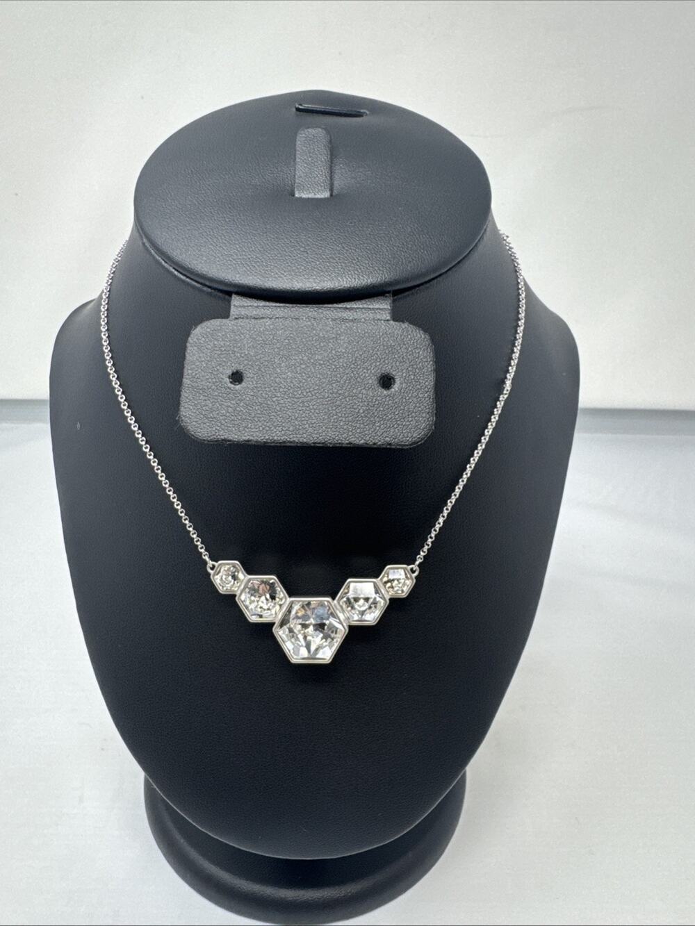 Touchstone Crystal by Swarovski Feeling Hexy Crystal Necklace